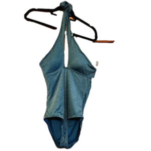 Size Small Jones New York Teal Shimmer Swimsuit ONE Piece
